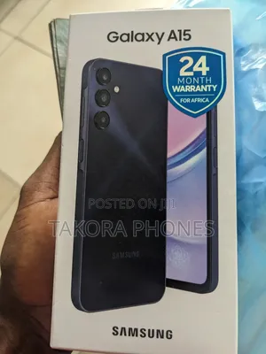 New Samsung Galaxy A15 256 GB Black