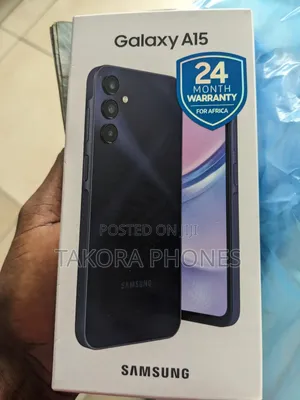 New Samsung Galaxy A15 256 GB Black