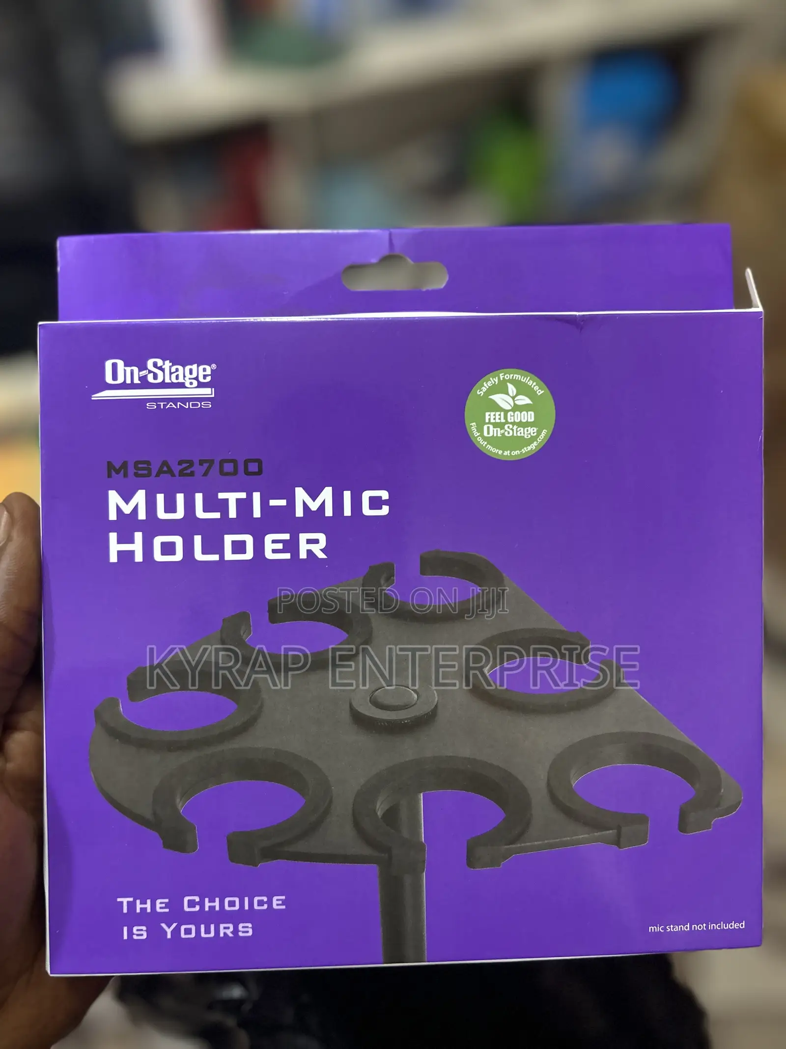 Multi Microphone Holder With Stand