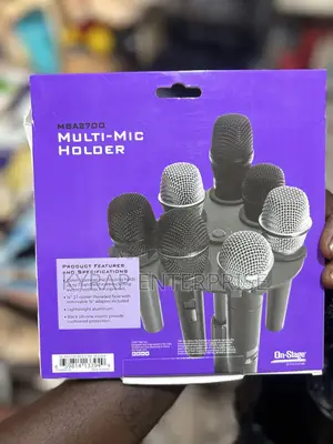 Multi Microphone Holder With Stand