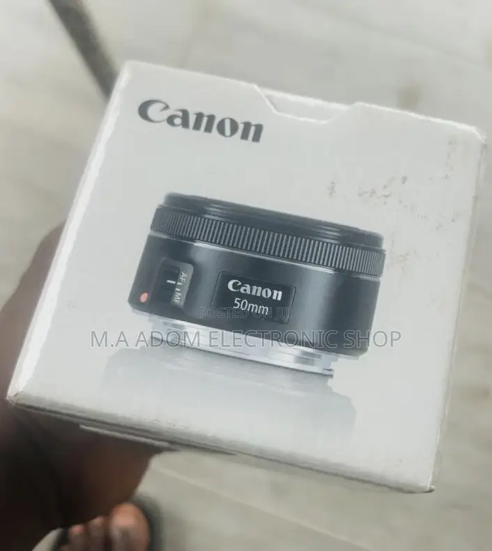 Sealed in Box Canon EF 50mm F/1.8 STM Lens