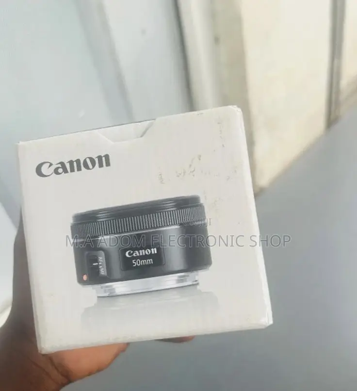 Fresh in Box Canon EF 50mm F/1.8 STM Lens
