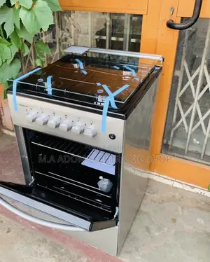 Sleek Volcano 50x50 Gas Oven 4 Burner With Grill.