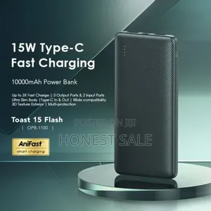 Photo - Oraimo 10000mah 15w Type-C Fast Charging Power Bank