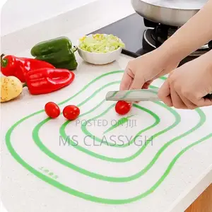 Plastic Transparent Cutting Board Non-Slip Vegetable Meat Cu