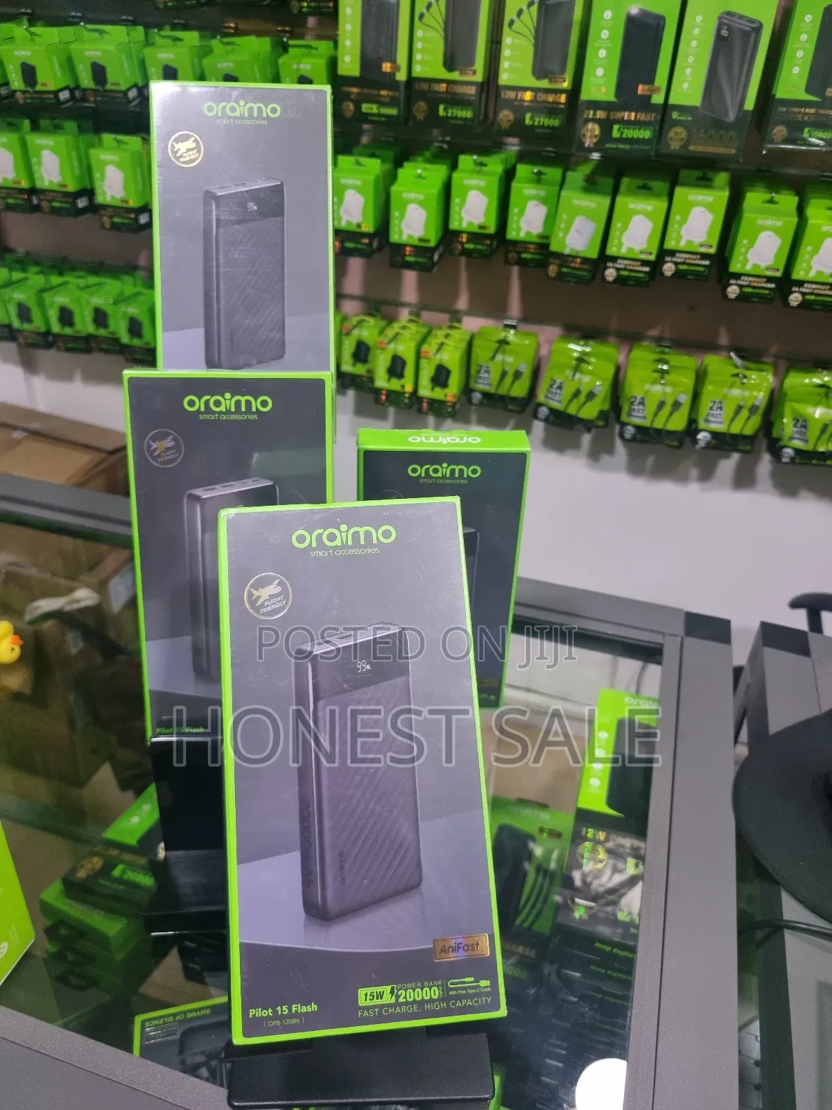 Oraimo Type-C Pilot 15 Flash 20000mah 15W Power Bank