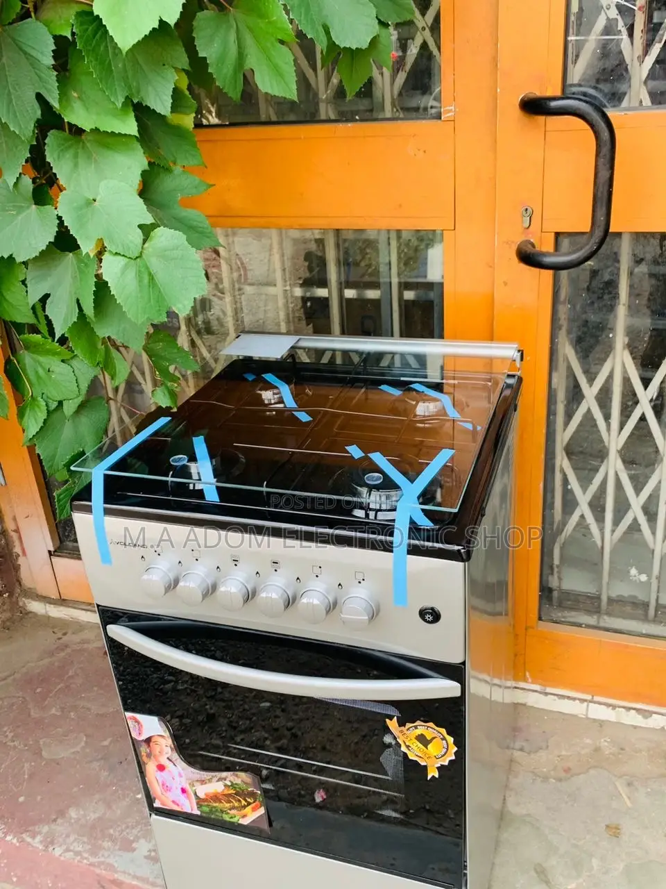 Volcano 50x50 Gas Oven 4 Burner With Grill