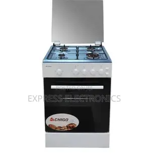 Chigo 60x60 Gray Auto Ignition,Oven and Grillstainless Steel
