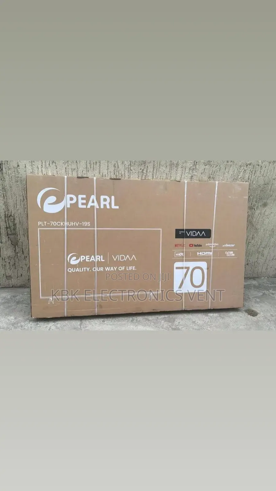 Pearl 70" Smart UHD Satellite Digital Led Tv