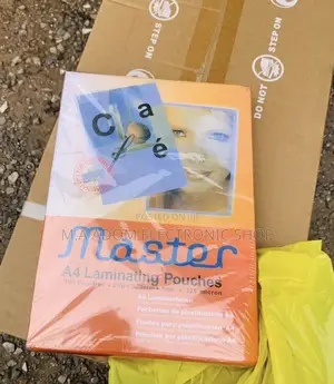 Brand New Master A4 Laminating Film Pouches - 100 Pouches 