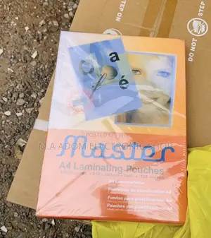 Sealed in Box Master A4 Laminating Film Pouches -100 Pouches