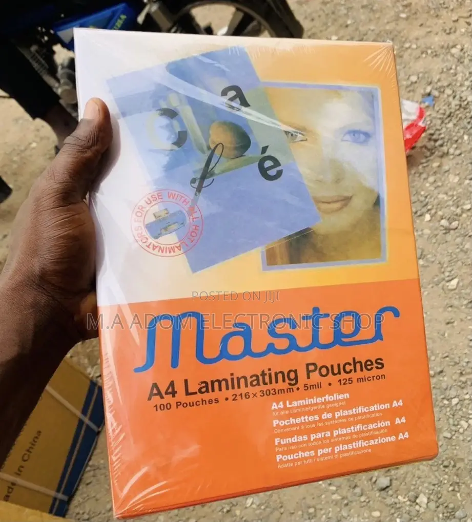 Shop Quality Master A4 Laminating Film Pouches - 100 Pouches