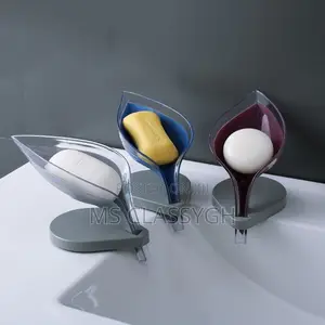 Bathroom Soap Holder Leaf Shape Soap Dish Bathroom Storage R