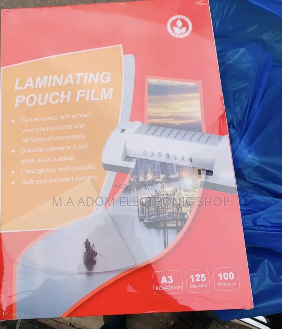 A3 Laminating Film Pouches - 100 Pouches
