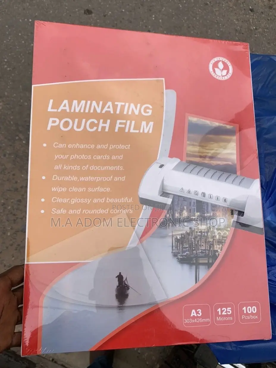 Quality A3 Laminating Film Pouches - 100 Pouches