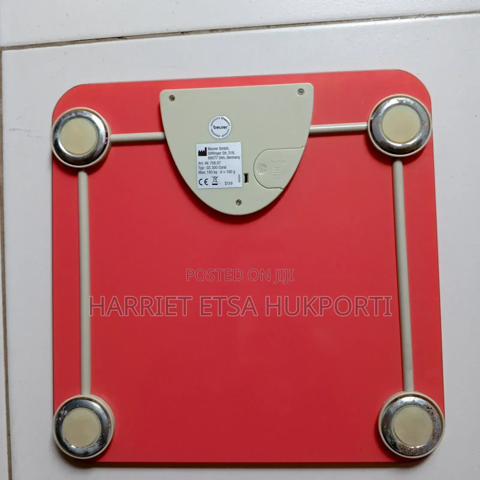 Authentic//Accurate Beauer Digital Bathroom Scale Fm Germany