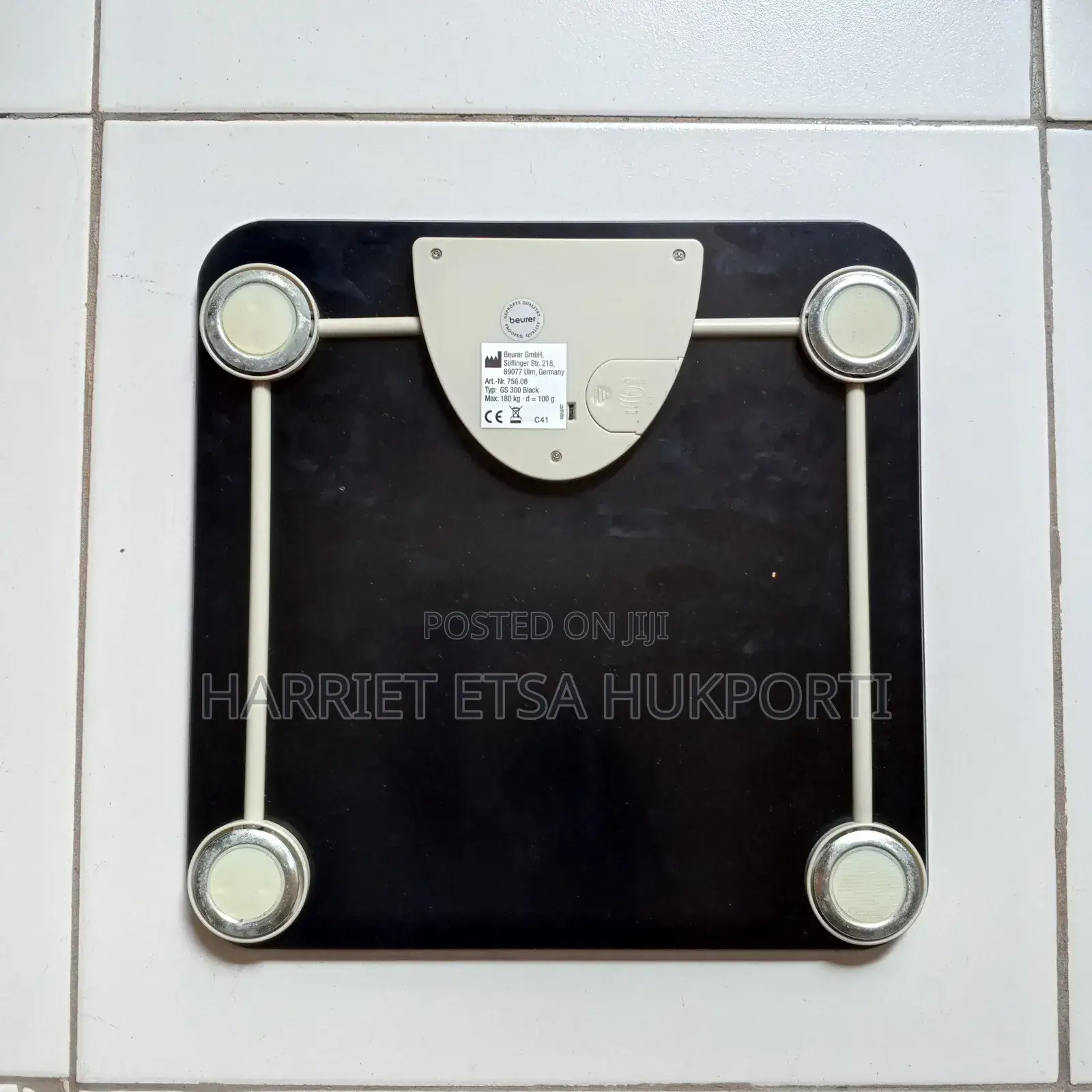 Authentic//Accurate Beauer Digital Bathroom Scale Fm Germany