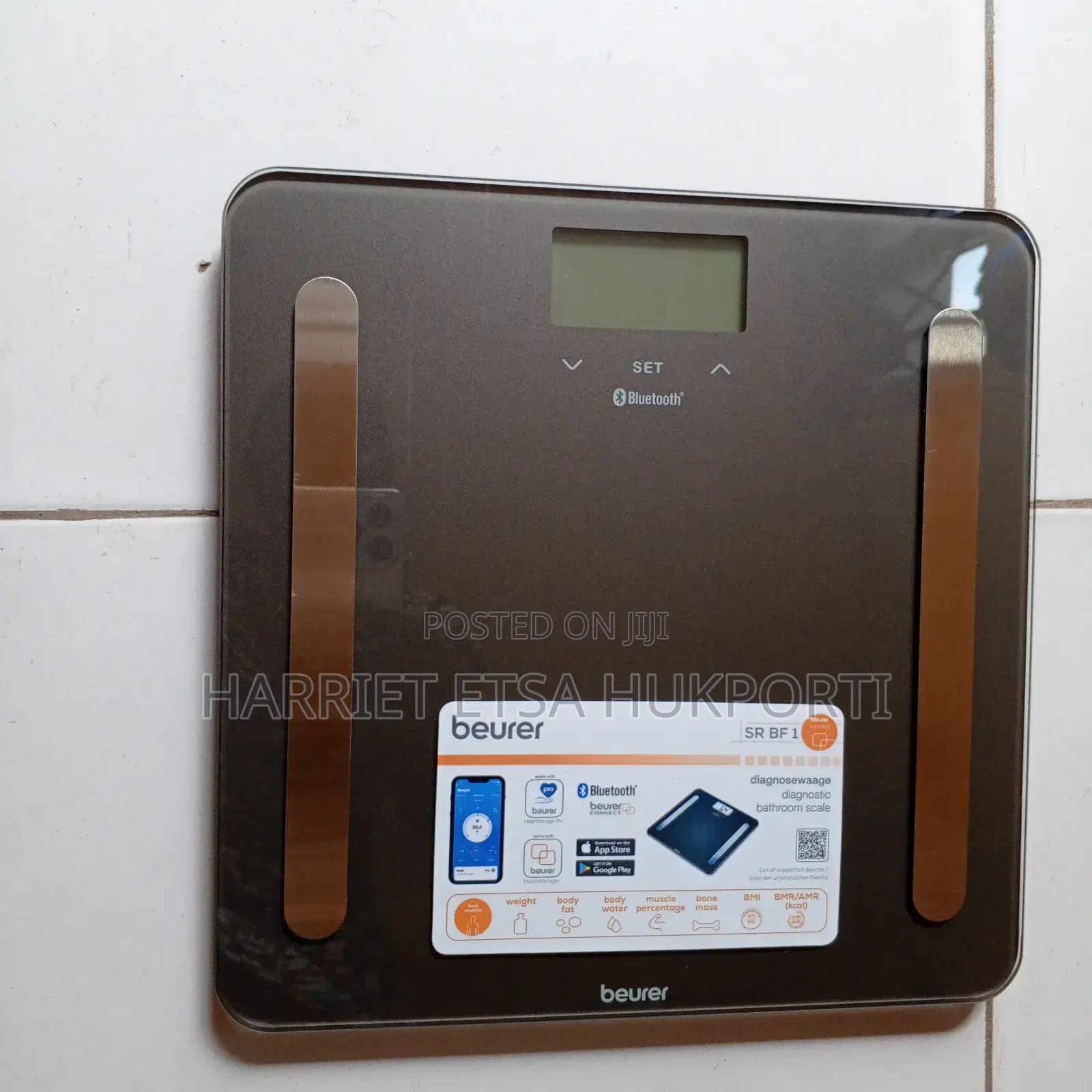 Authentic//Accurate Beauer Digital Bathroom Scale Fm Germany