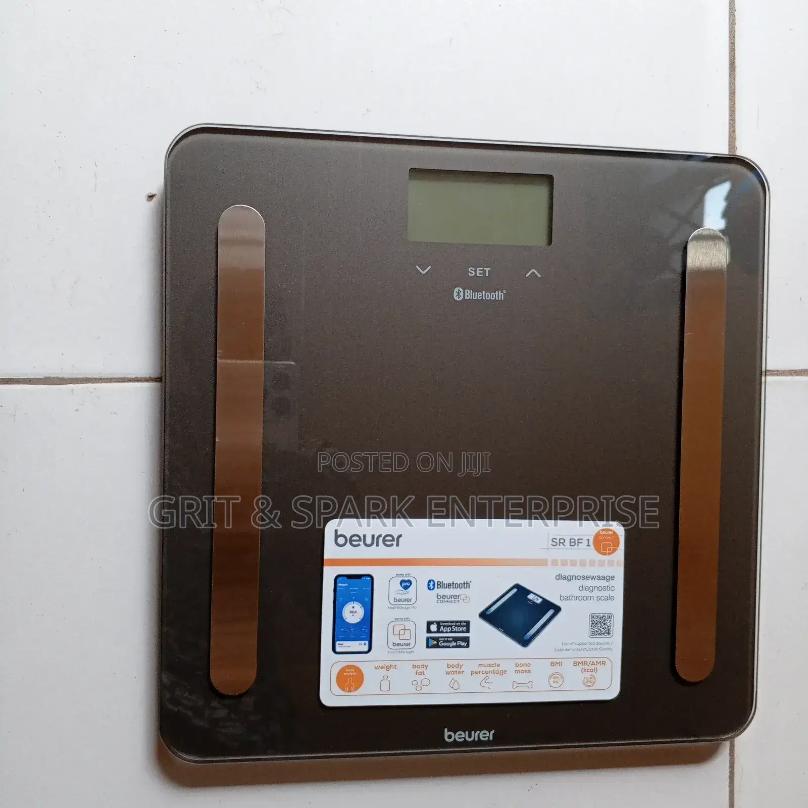 Authentic//Accurate Beauer Digital Bathroom Scale Fm Germany