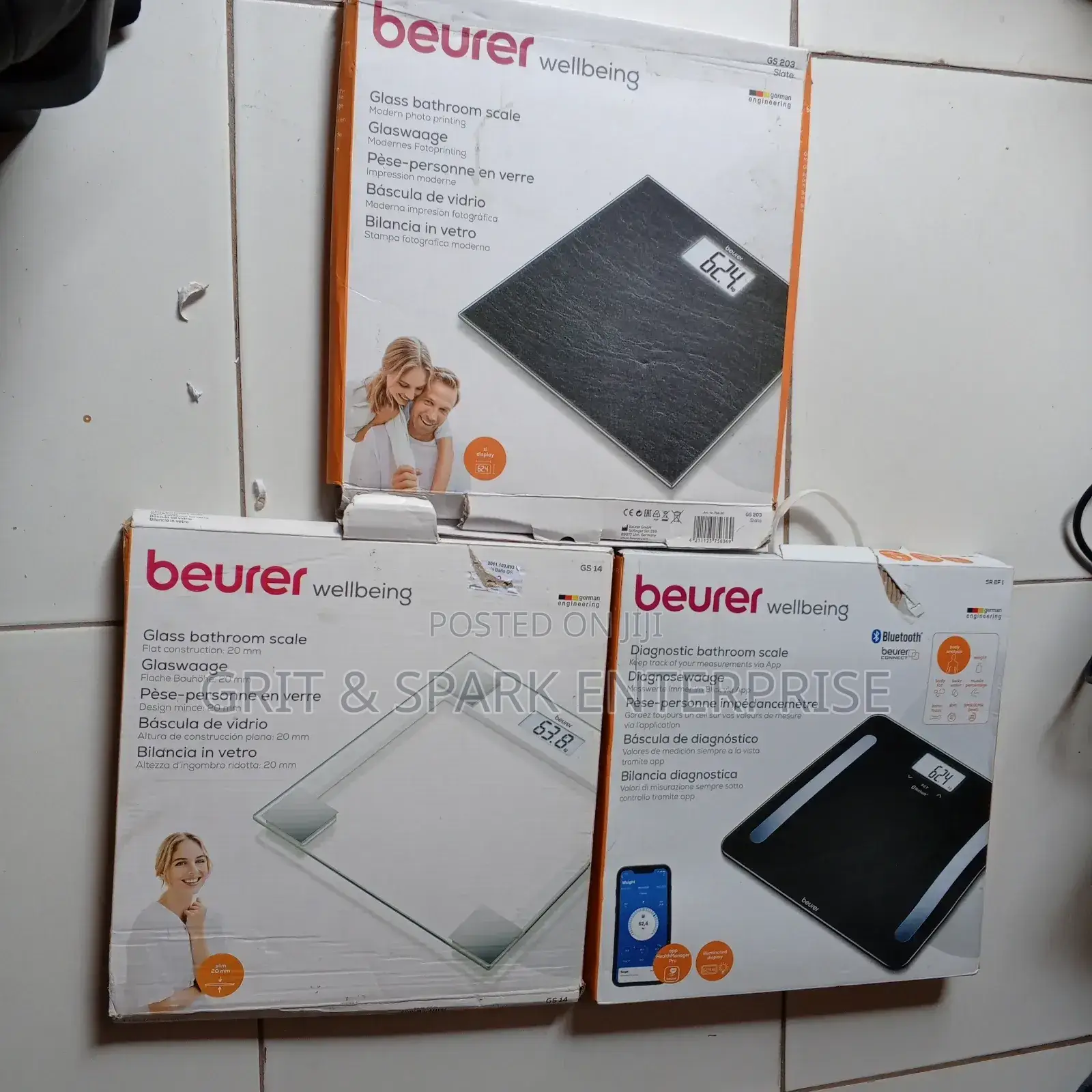 Authentic//Accurate Beauer Digital Bathroom Scale Fm Germany