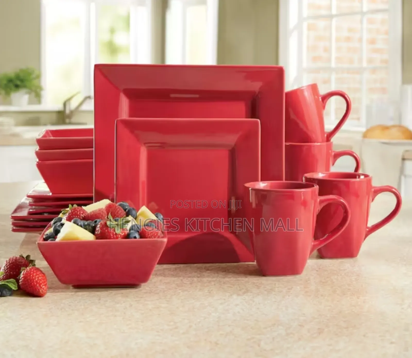 16pcs Square Dinner Set