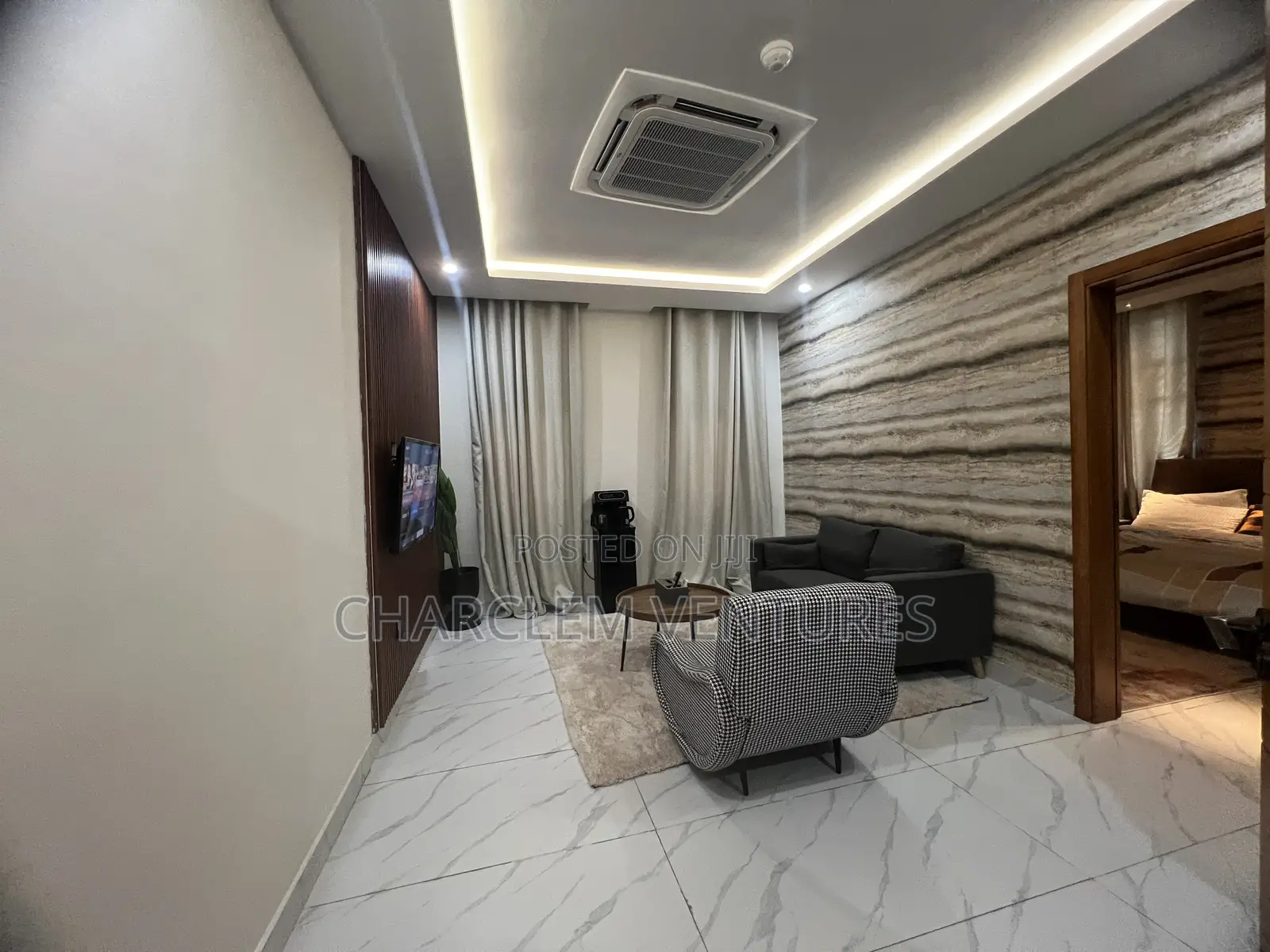 Furnished 1bdrm Apartment in Charclem Ventures, Accra Metropolitan