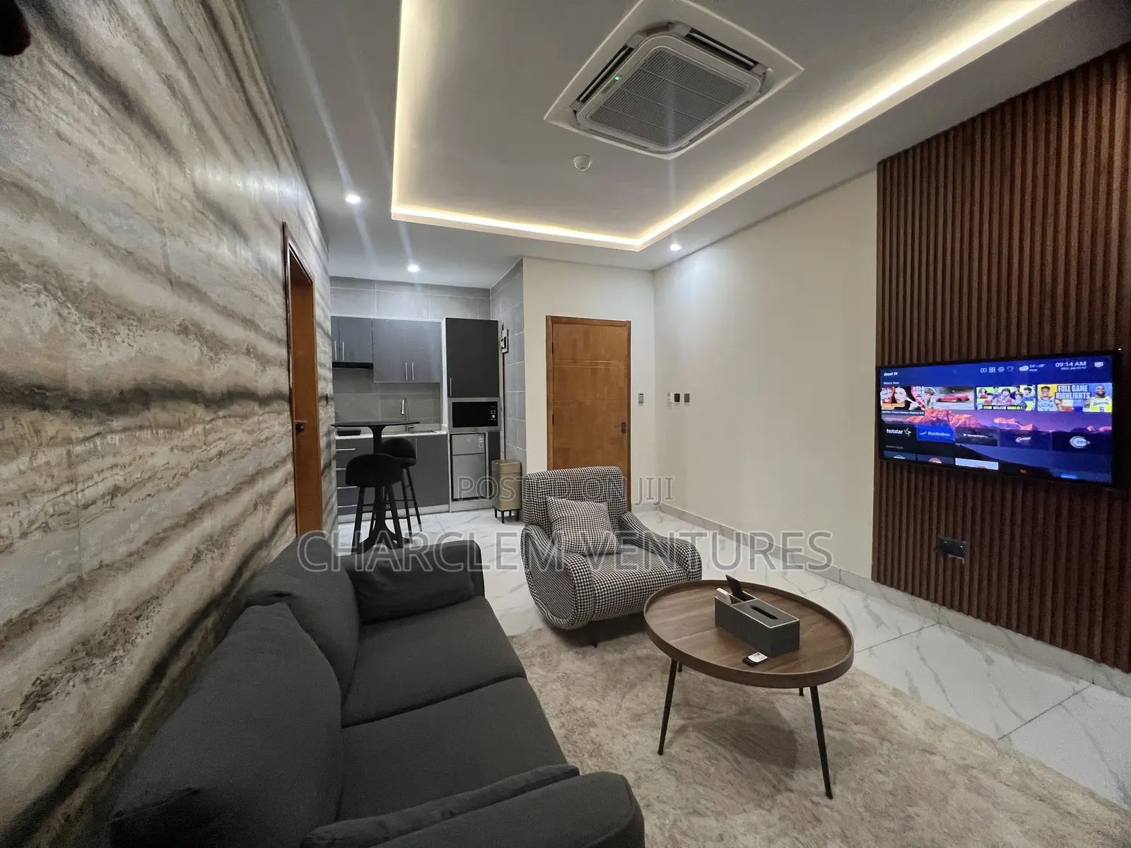 Furnished 1bdrm Apartment in Charclem Ventures, Accra Metropolitan