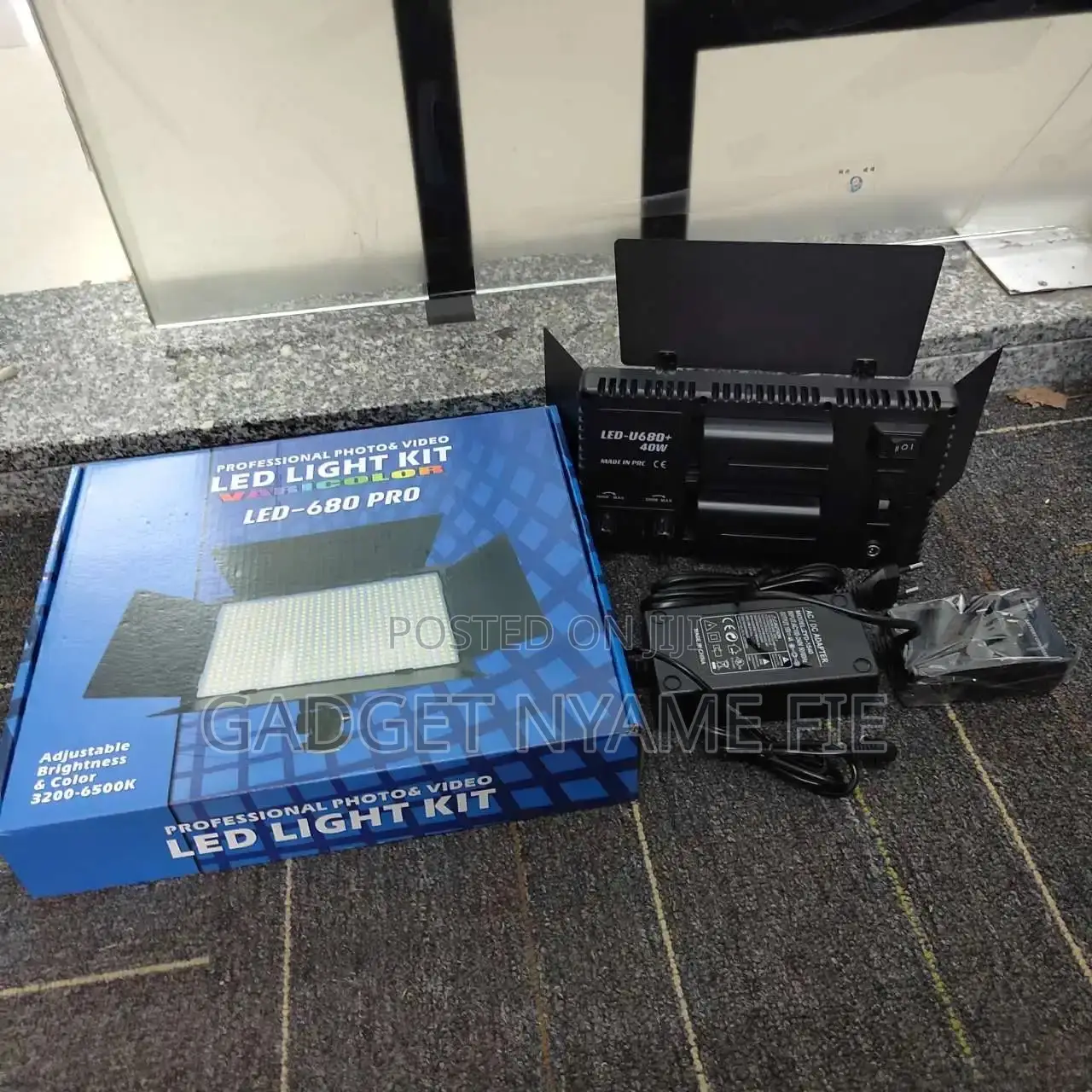 50 Watts Professional Video Photo LED Light Kit