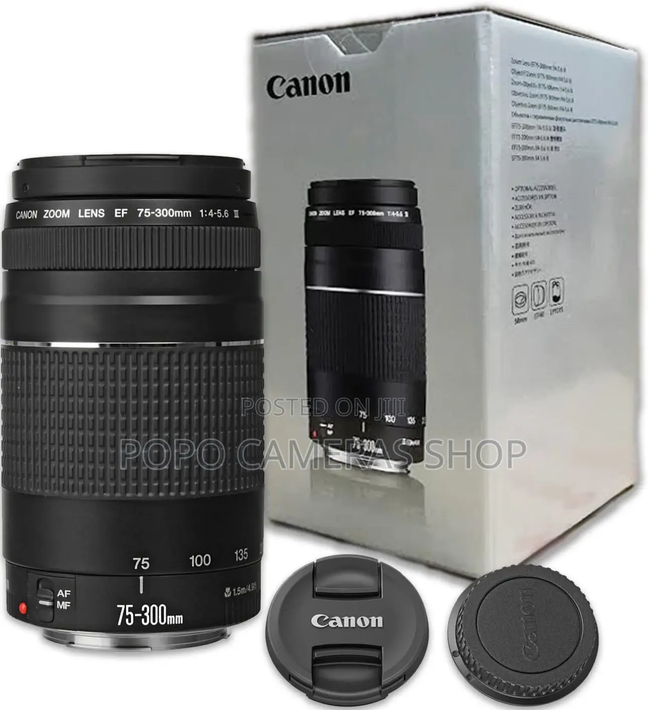 Canon Ef 75-300mm F/4-5.6 Lens