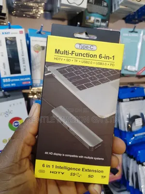 6in1 Type C Adapter for Laptop