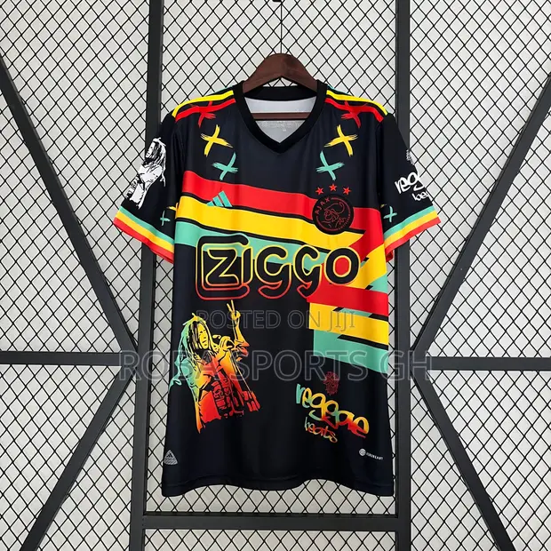Soccer Jersey Ajax Marley Jersey Bob Marley Ajax Amsterdam Special