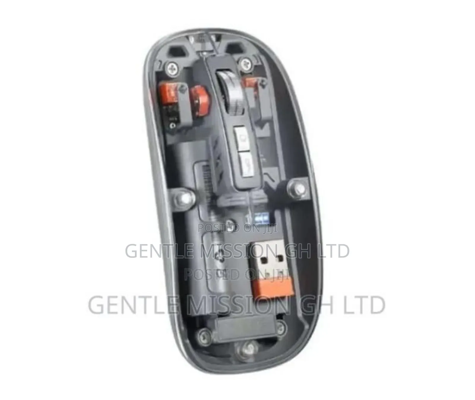 Transparent Rechargeable Bluetooth Mouse