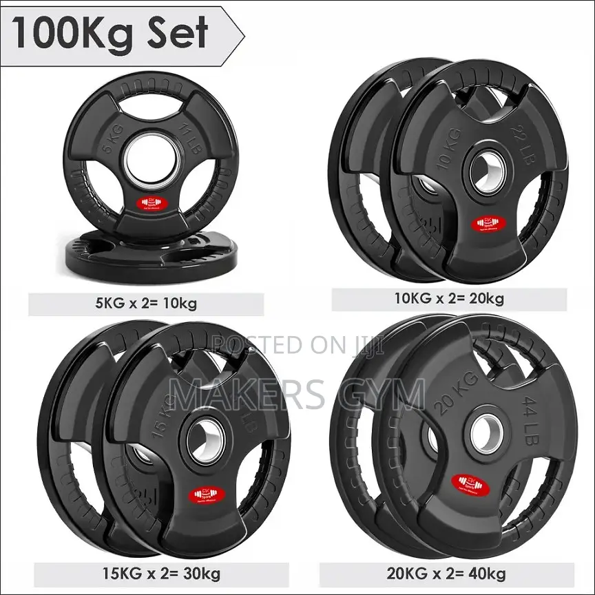 Olympic Weight Plate (100kg Set)