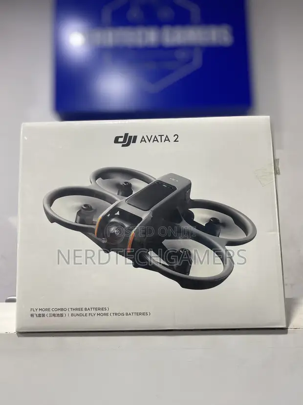 Dji Avata Fly More Combo (3 Battries) FPV Drone Black in East