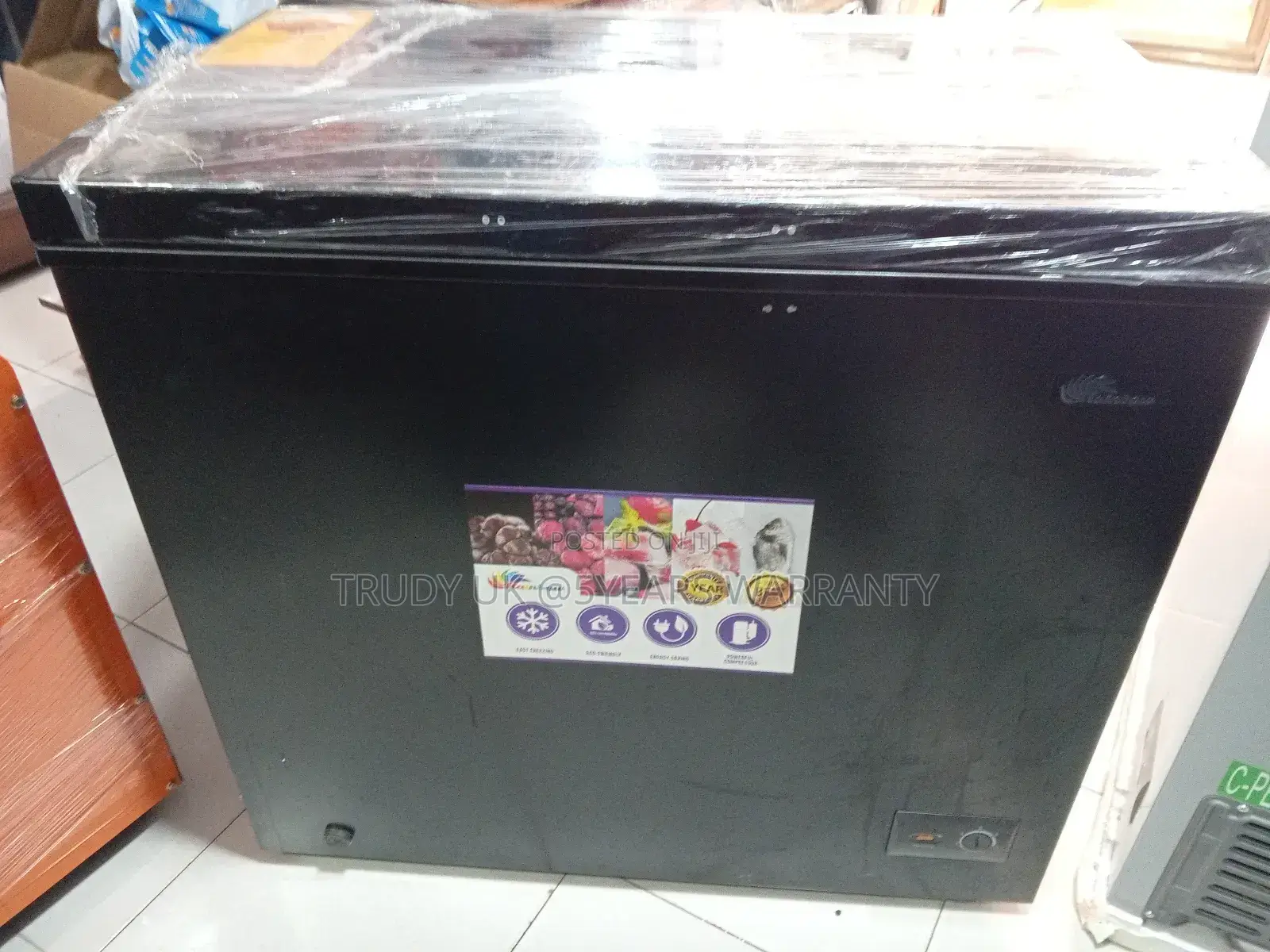Frostbite Fridge Rainbow Chest Freezer 200liters