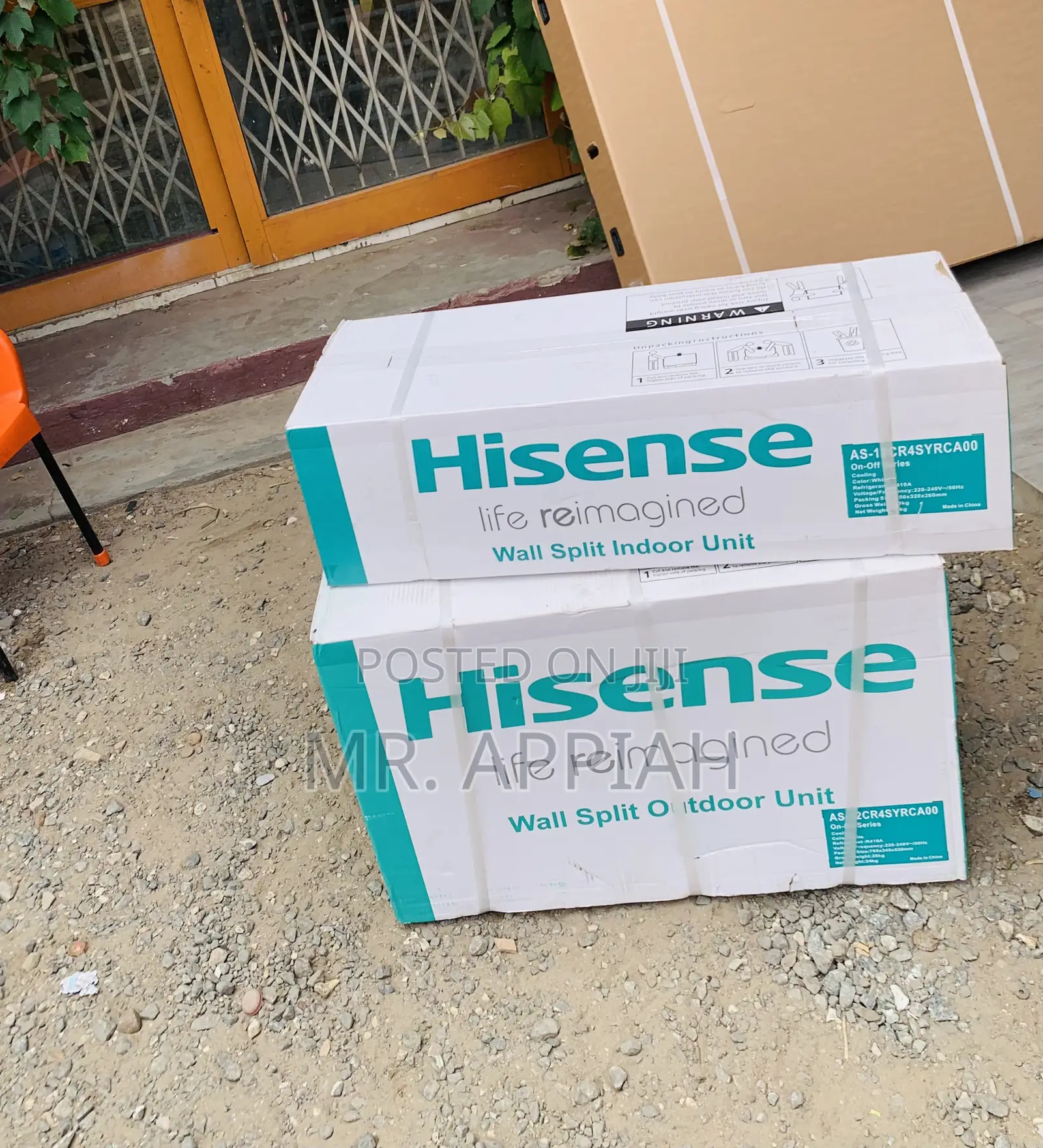 Split Hisense 1.5hp Electric Air Conditioner(White)