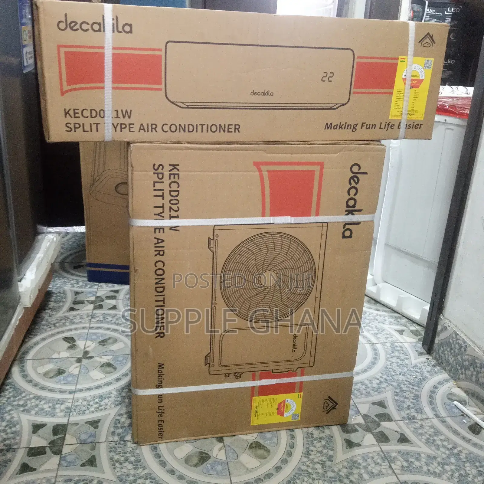 Outstanding Decakila Air Conditioner 1.5hp Split Type Proper