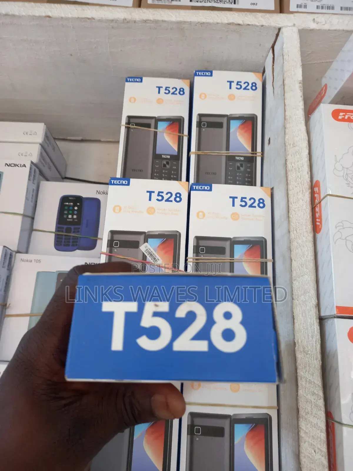 New Tecno T528 Black