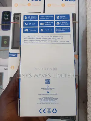 New Tecno T528 Black