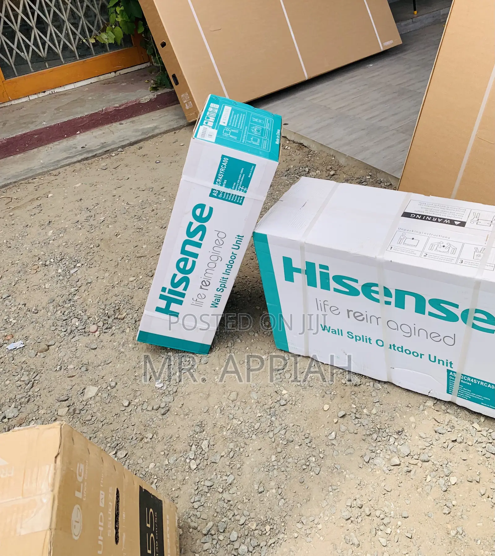 Quality Hisence 2.5hp R410(Non Inverter)Electric Ac