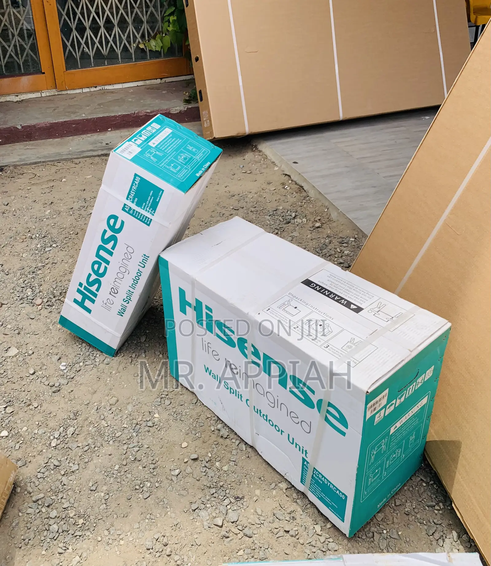 Authentic Hisence 2.5hp R410(Non Inverter)Split Electric Ac
