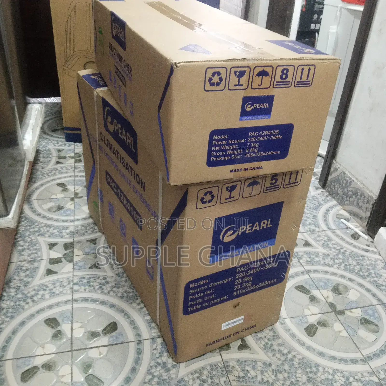 Pearl Climatisation Type DE Division 1.5hp Air Conditioner