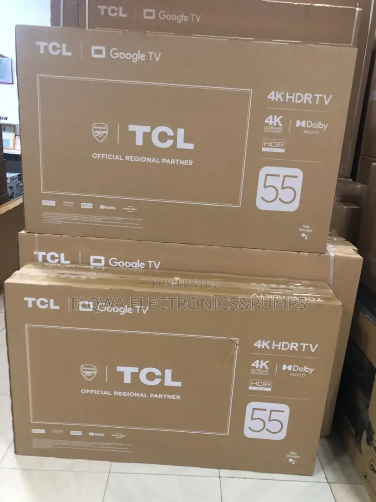 55P635 TCL Smart (Android) Television