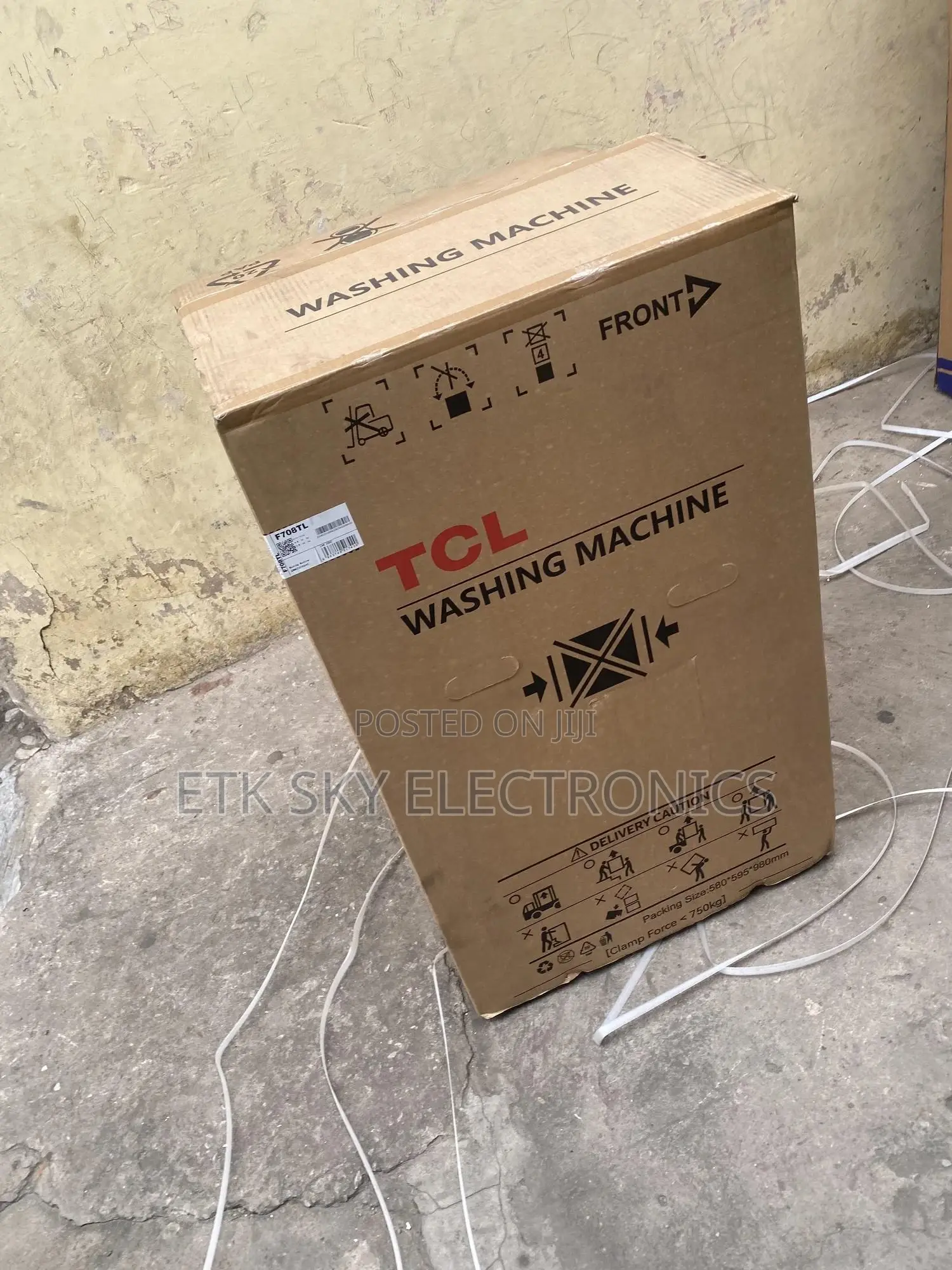 Very Pleasing TCL 11kg Frontload Washingmachine Fully Auto