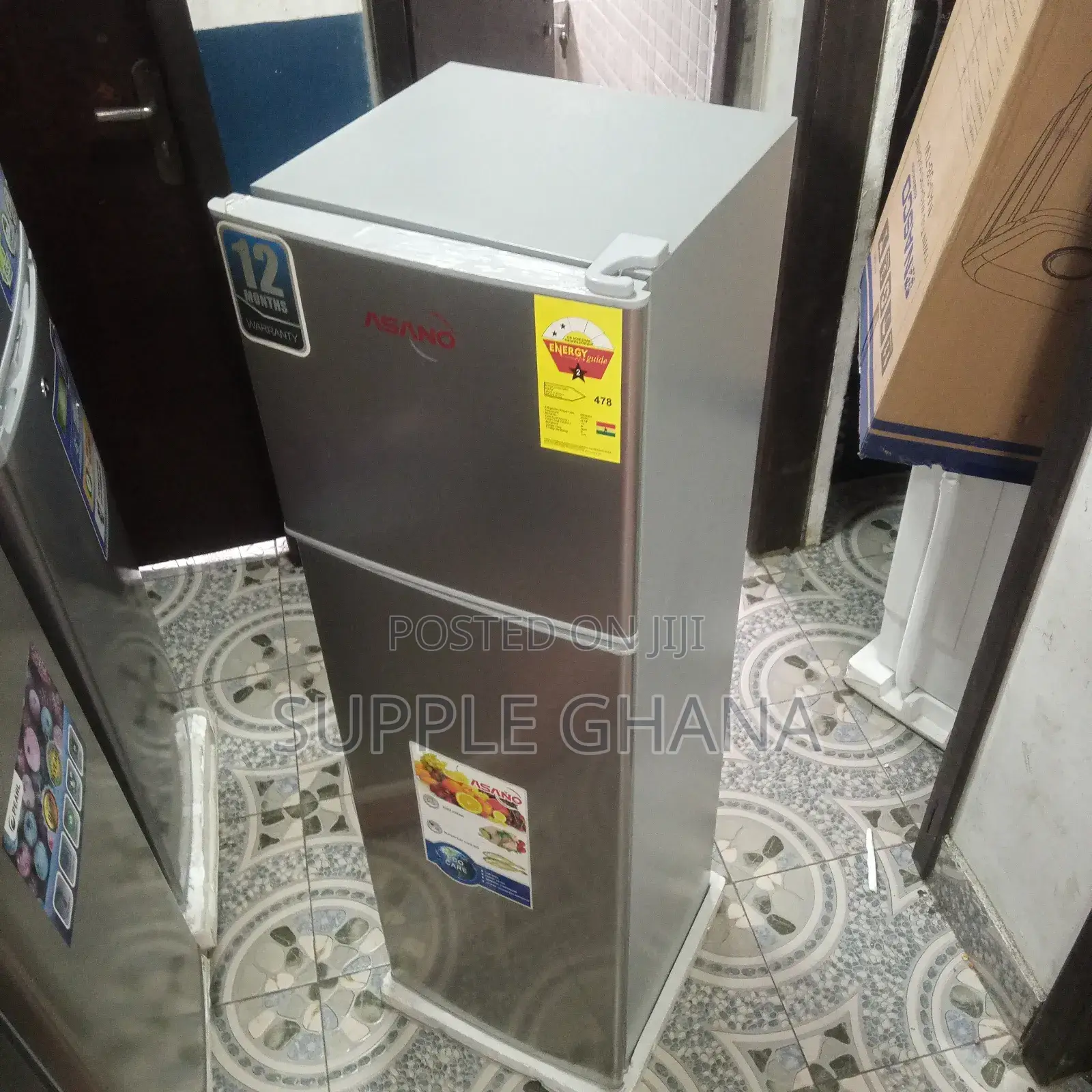 Silver Asano Refrigerator As_168 Asano Refrigerator Correct