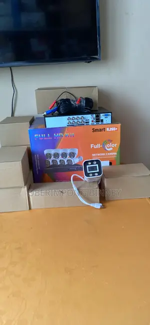 CCTV Kit 8 Channel 2mp Full Colored