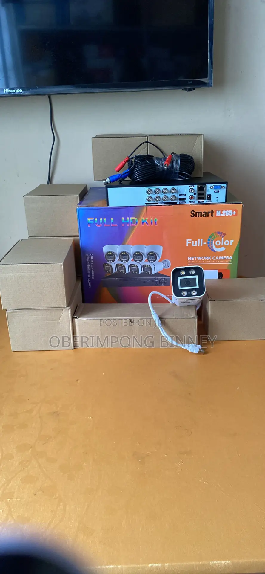 CCTV Kit 8 Channel 2mp Full Colored