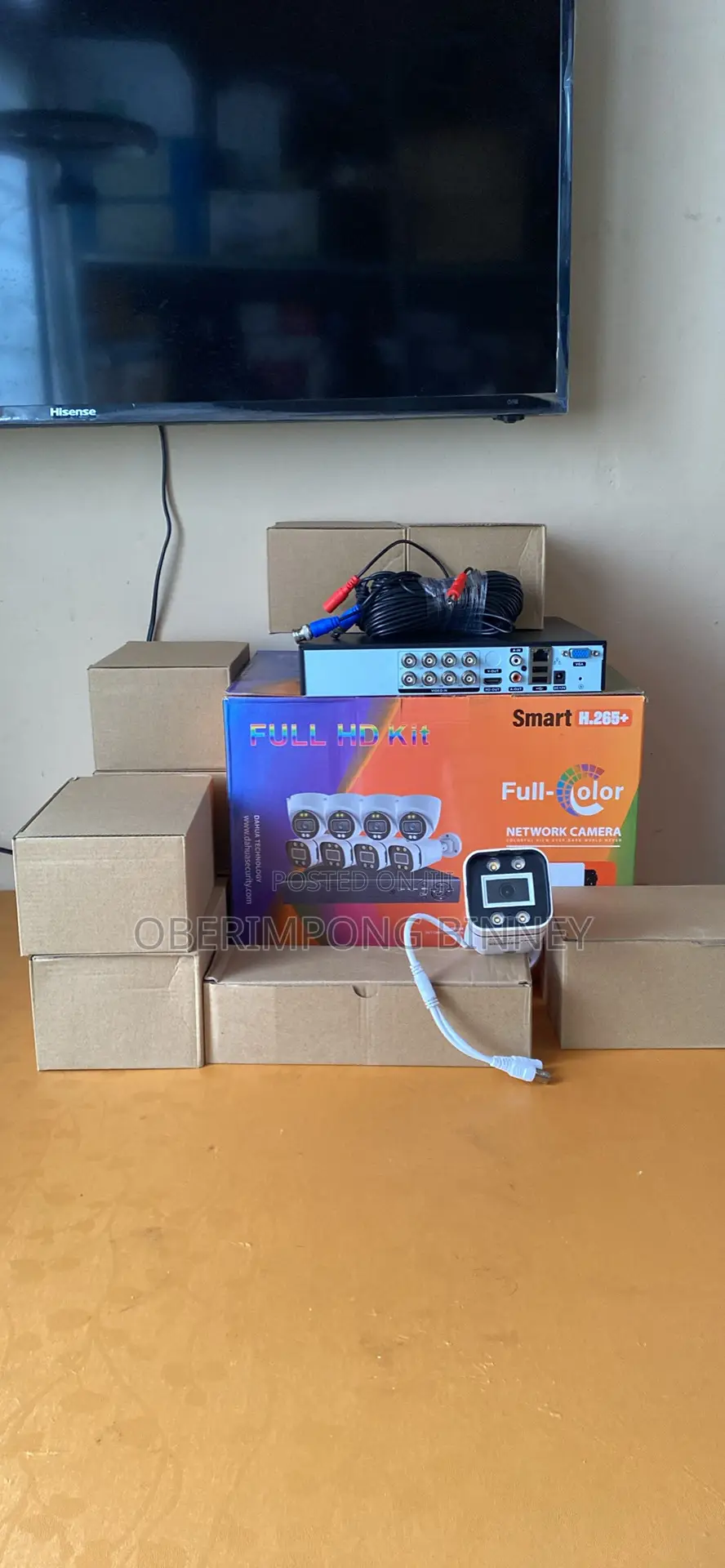 CCTV Kit 8 Channel 2mp Full Colored