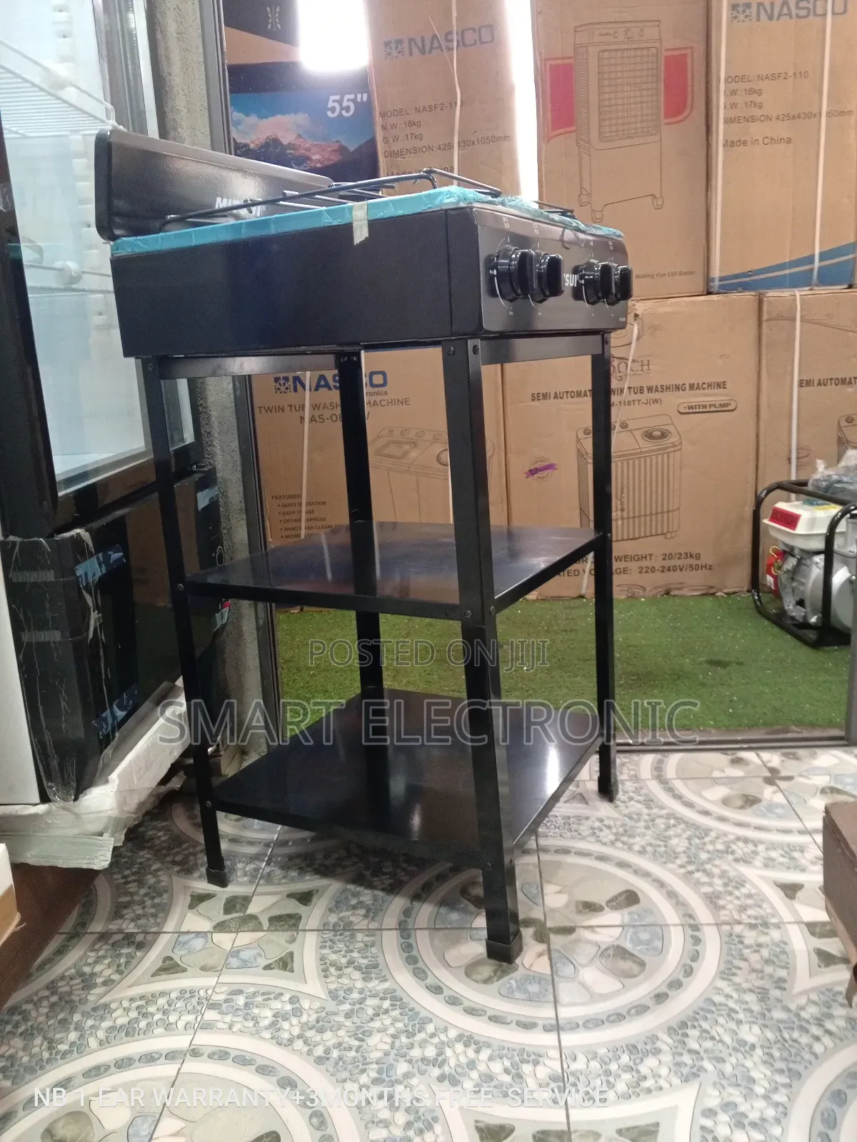Mitsui Gas Stove Gas Stove 4 Burner With Shelf Super Strong