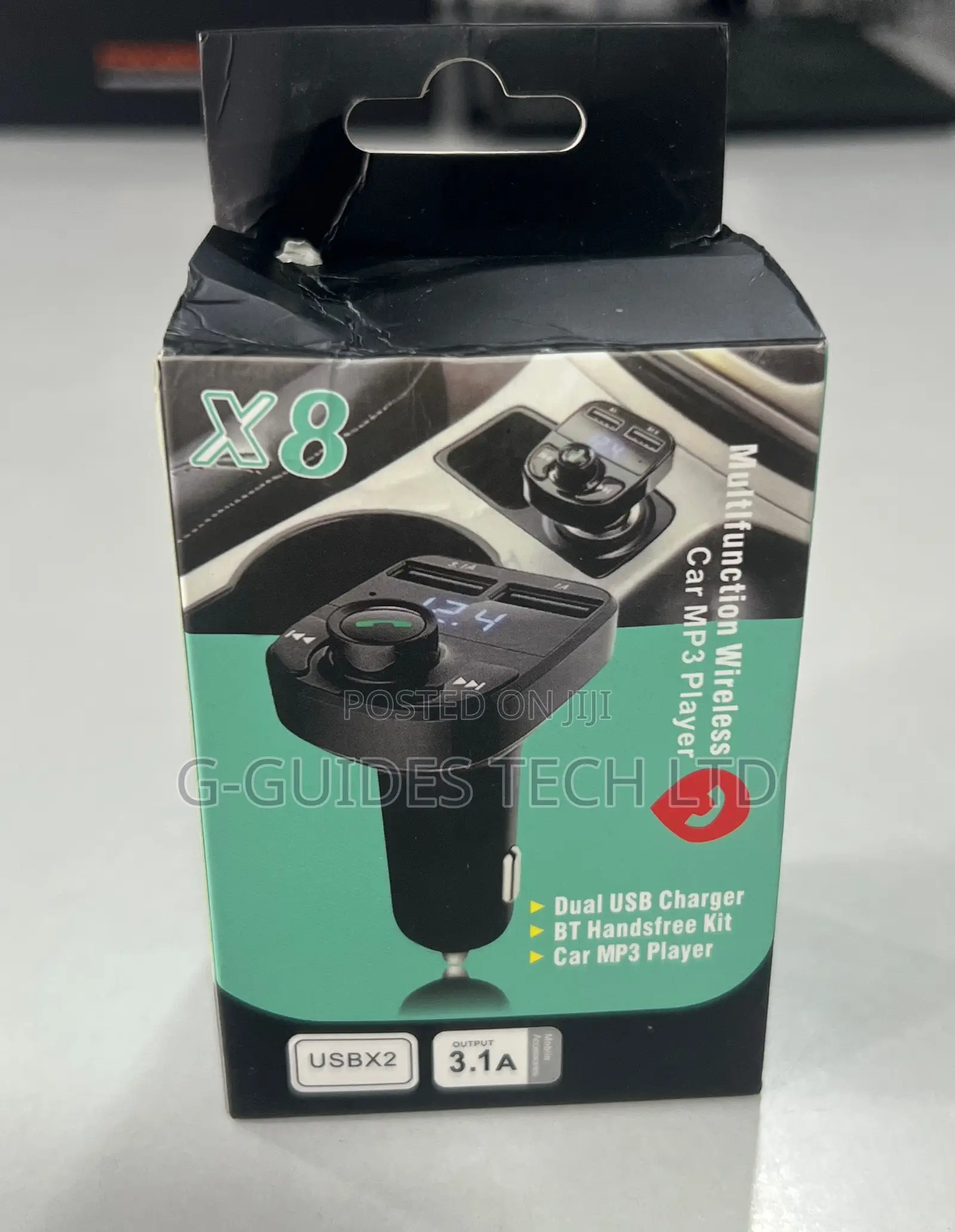 Car Mp3 Player X8 Wireless Car Bluetooth Adapter X8
